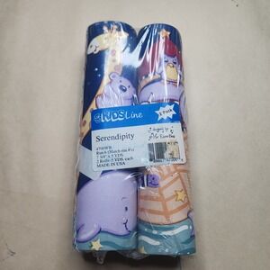 Kids Line Serendipity Wallpaper Border 2‎ Pack Animals Viv Eisner Hess 10YD